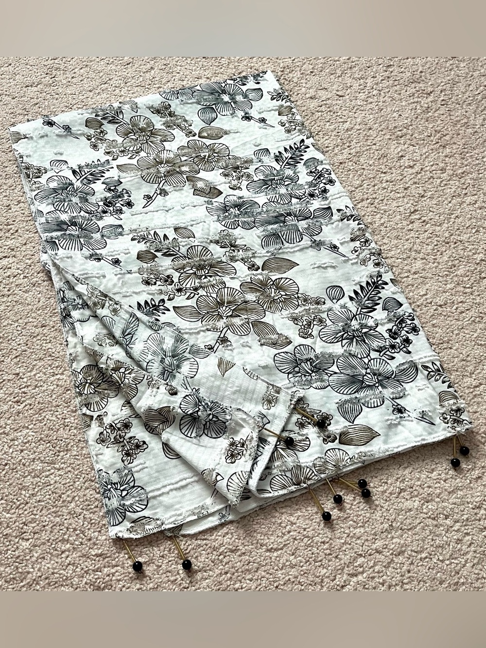 NEW Floral Print Scarf/Dupatta